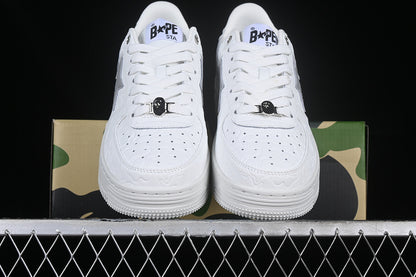 BAPE STA camo white greystar