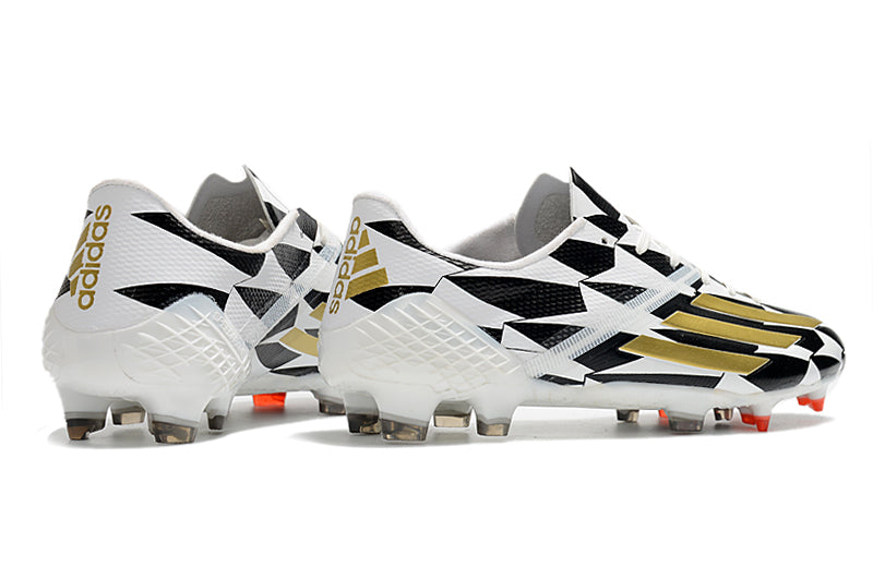 AdiZero F50 gold zebra