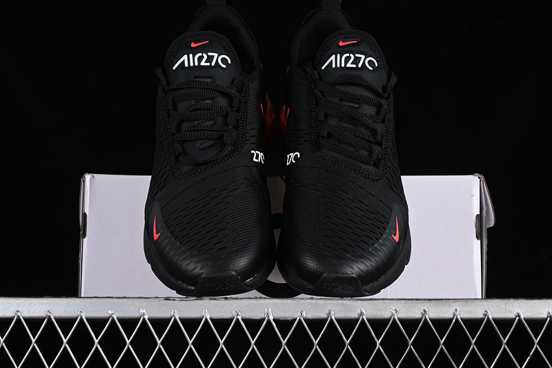 Air Max 270 black red swoosh