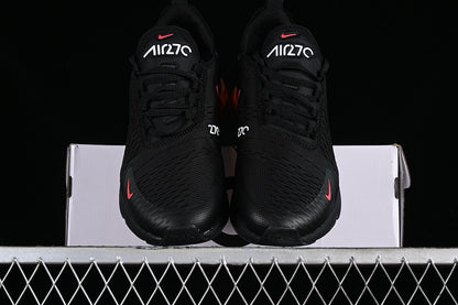 Air Max 270 black red swoosh