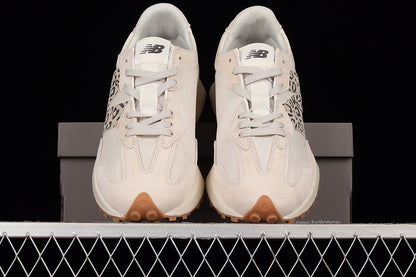 New Balance 327 beige leopard print