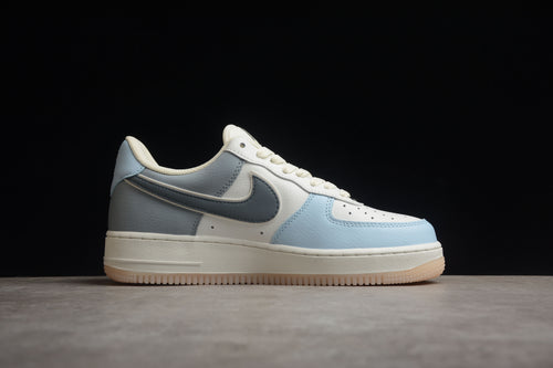 Air Force 1 white grey sky
