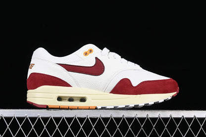 Air Max 1 white red yellow