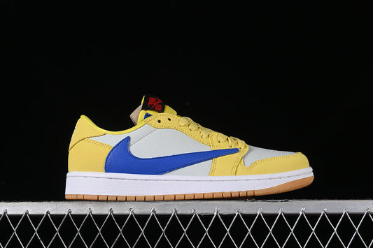 Jordan 1 Low x Travis Scott canary