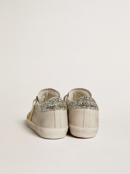 Golden Goose platinum glitter