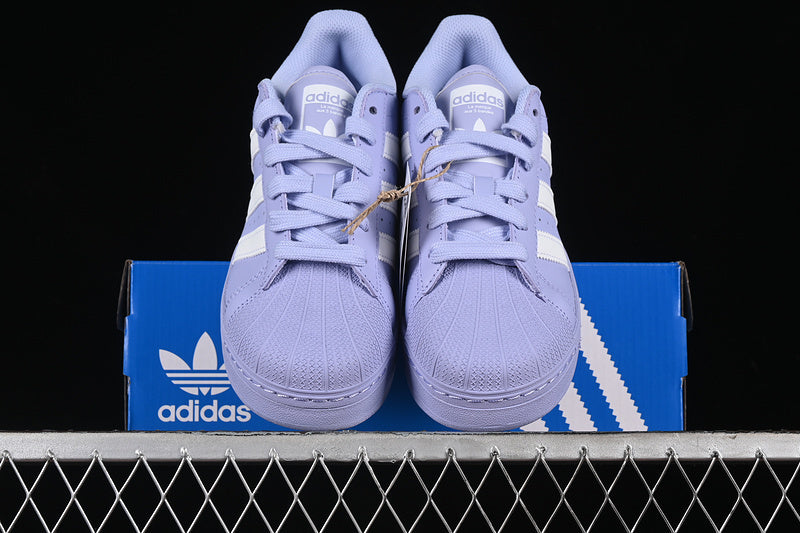 Superstar violet white