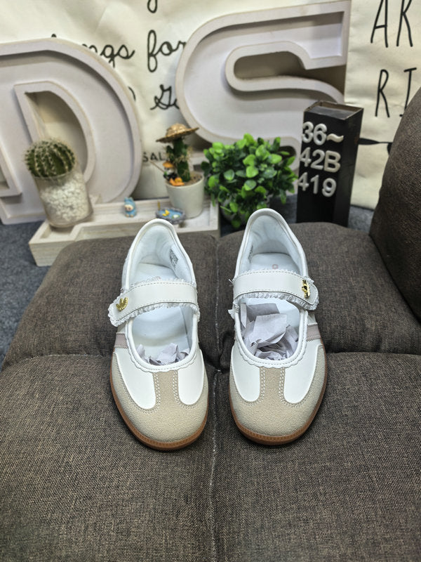 Samba jane ballerina white coral