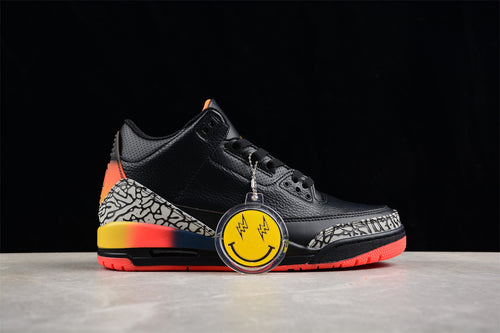Jordan 3 x J Balvin black
