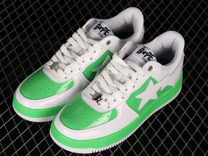BAPE STA pistachio white