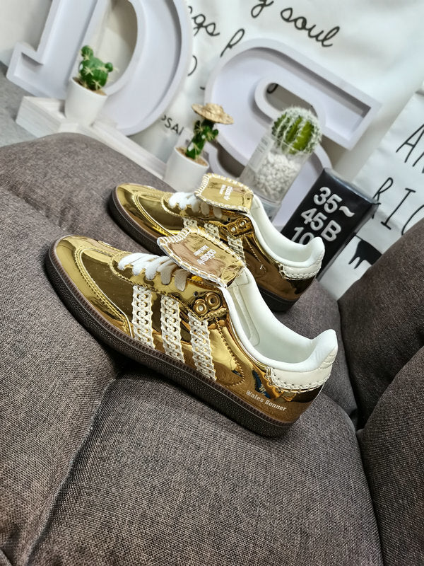 Samba Wales Bonner metallic gold