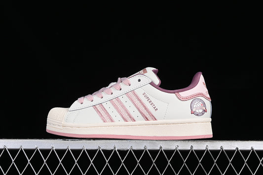 Superstar white pink lux