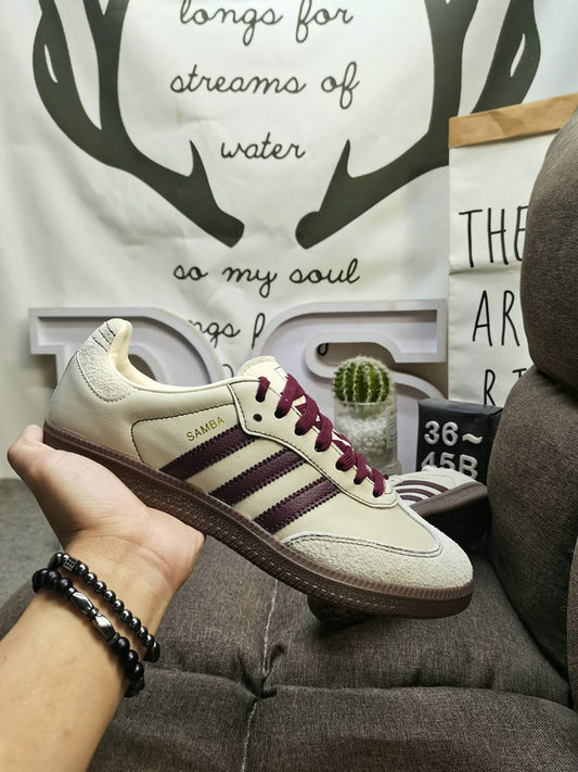 Samba beige maroon