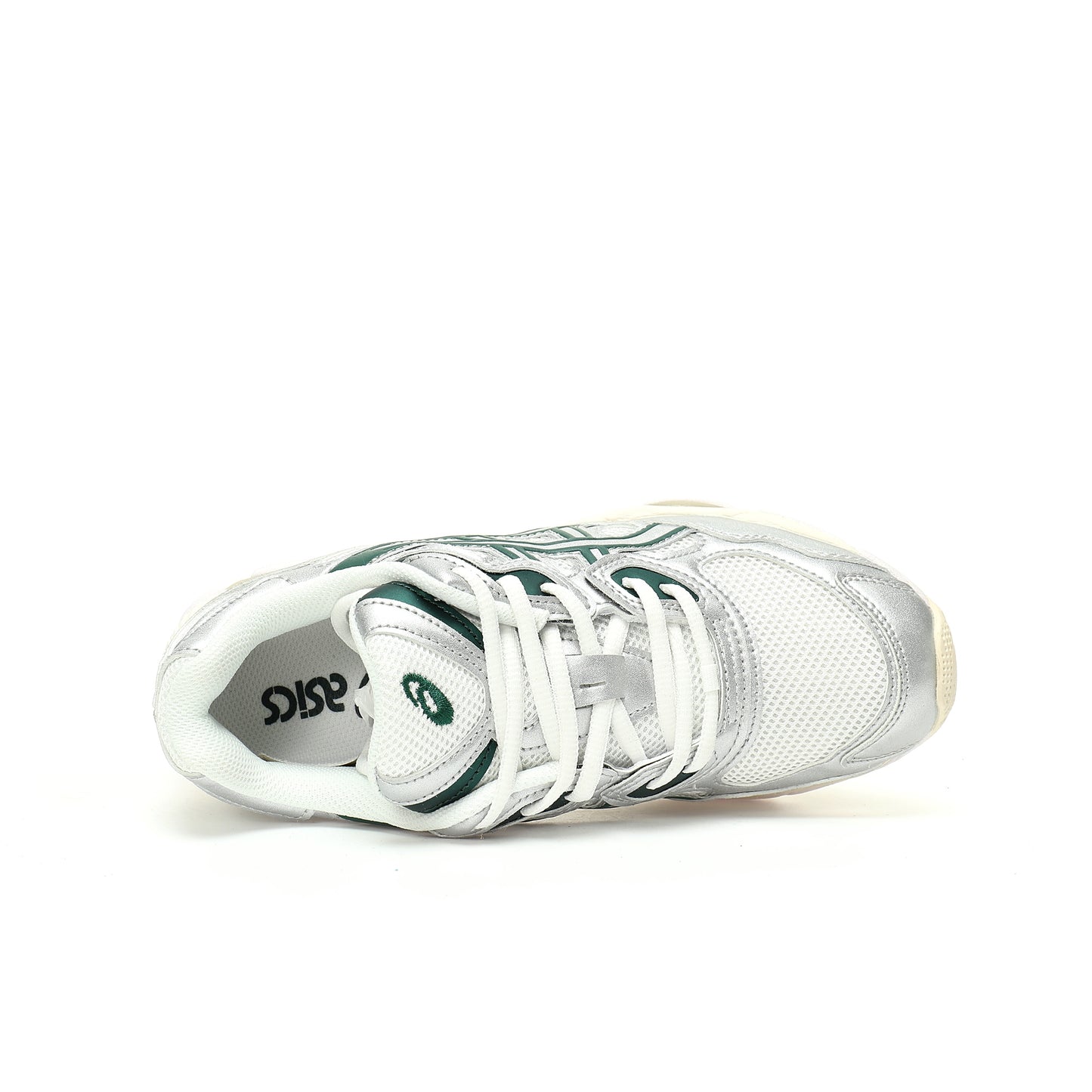 Asics Gel NYC white silver green