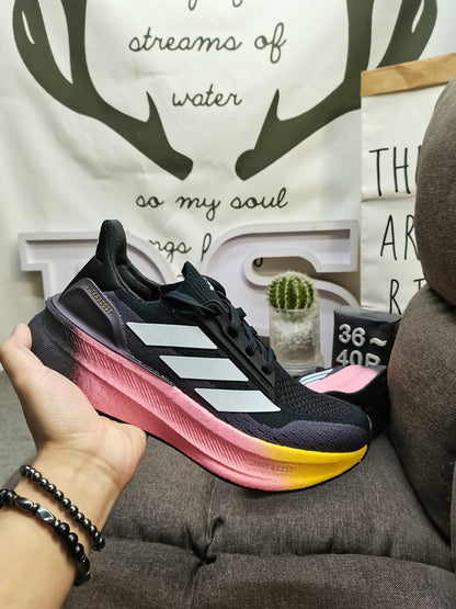 UltraBoost 5 black pink yellow