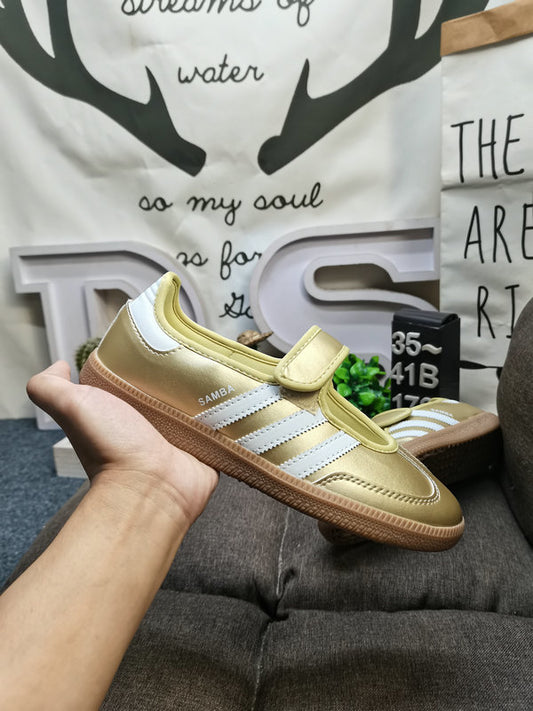 Samba jane ballerina gold