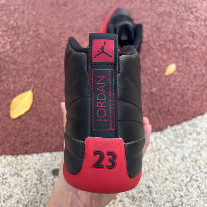 Jordan 12 black red