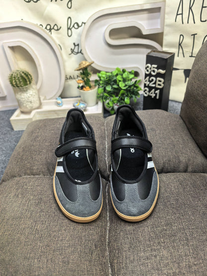 Samba jane ballerina black white