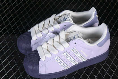 Superstar purple lilac white