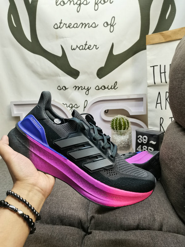 UltraBoost 5 black blue purple