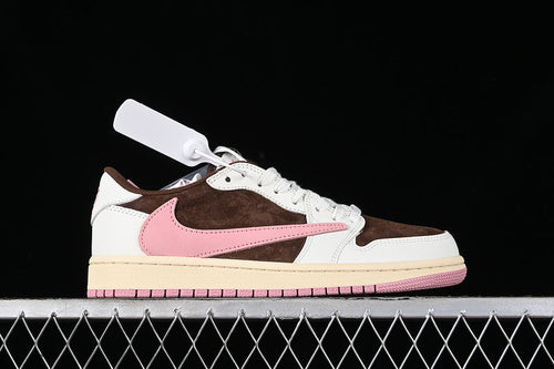Jordan 1 Low x Travis Scott pony pink