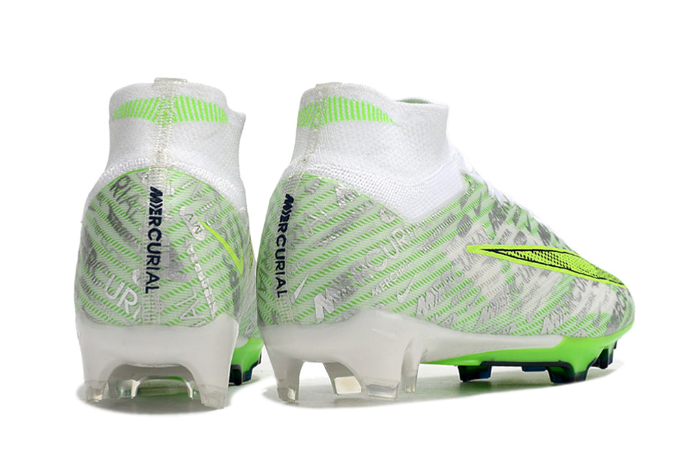 Mercurial Superfly white green camo