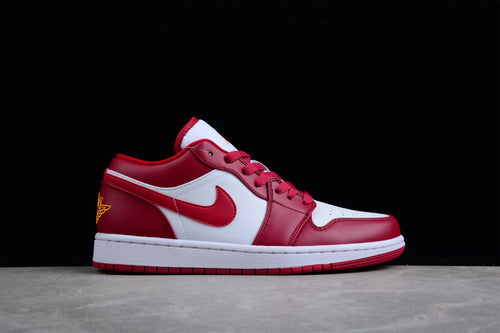 Jordan 1 Low red quilt
