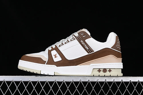 LV trainer white brownie