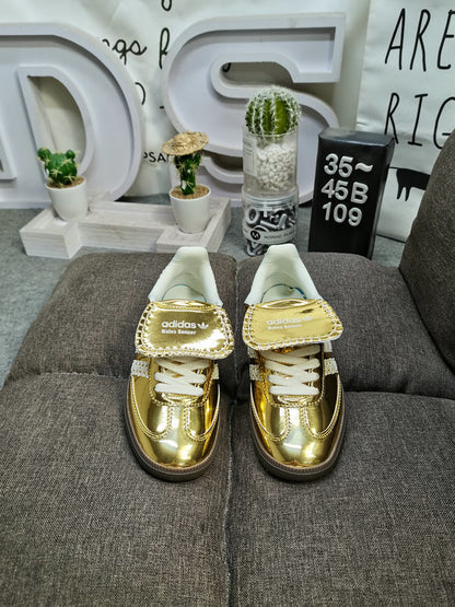 Samba Wales Bonner metallic gold