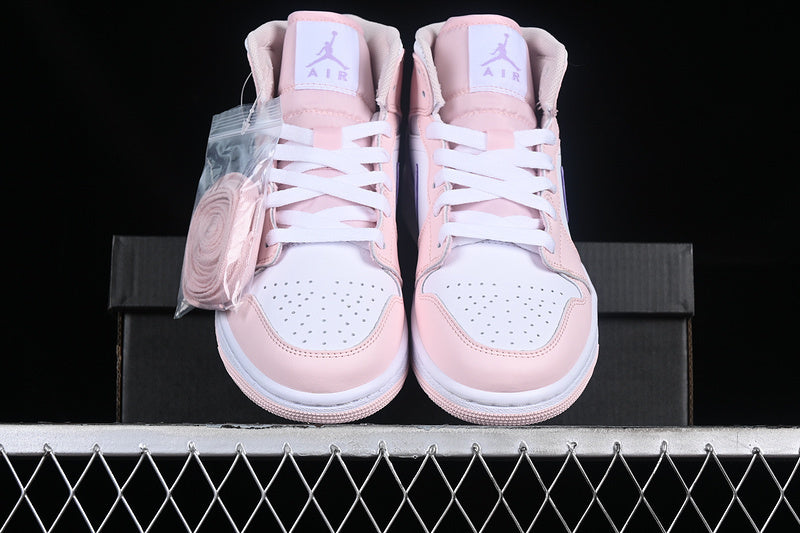 Jordan 1 Mid wash pink