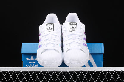 Superstar iridescent metallic