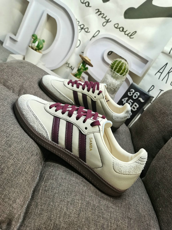 Samba beige maroon