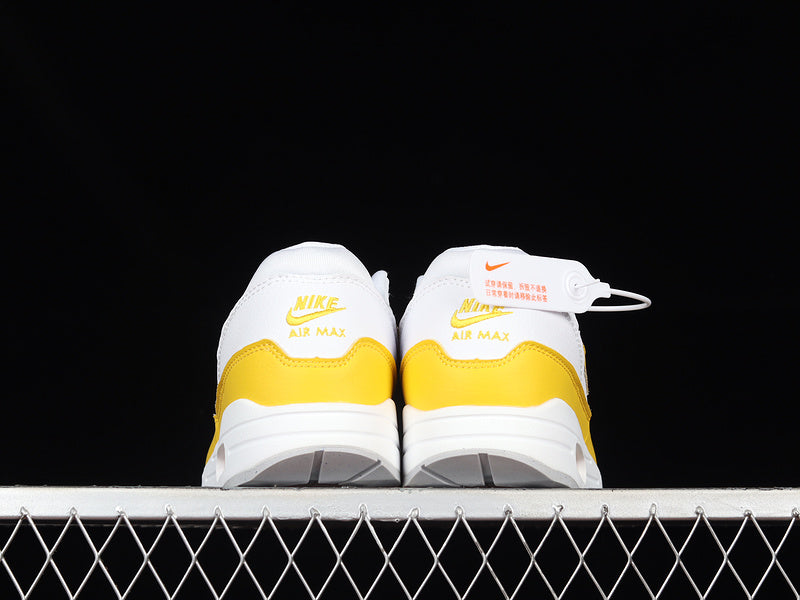 Air Max 1 white yellow