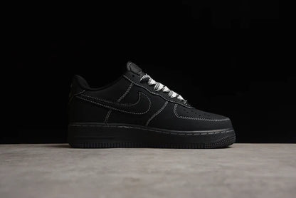 Nike AF1 black white costure