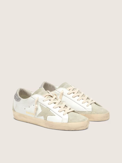 Golden Goose glitter heel tab