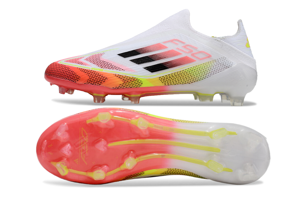 AdiZero F50 white red yellow