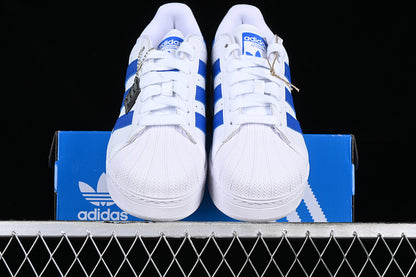 Superstar white blue