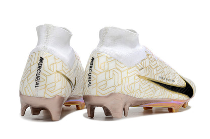Mercurial Superfly white black gold