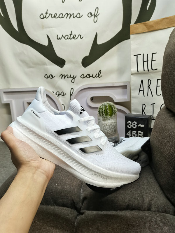 UltraBoost white black