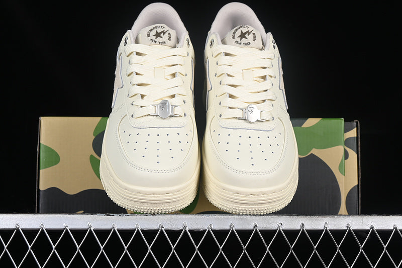 BAPE STA x highsnobiety essentials beige
