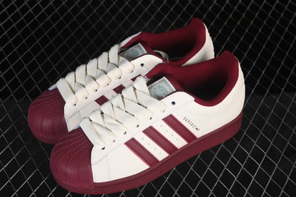 Superstar white red