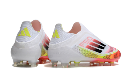 AdiZero F50 white red yellow