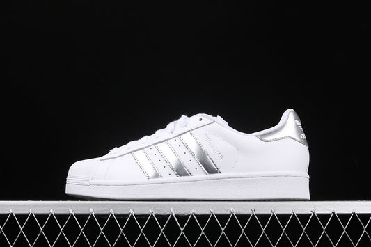 Superstar metallic silver