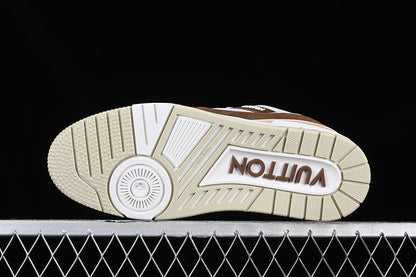 LV trainer white brownie