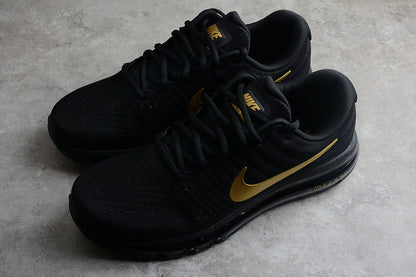 Air Max 2017 black gold