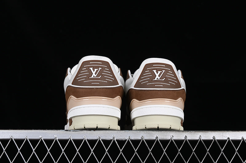 LV trainer white brownie