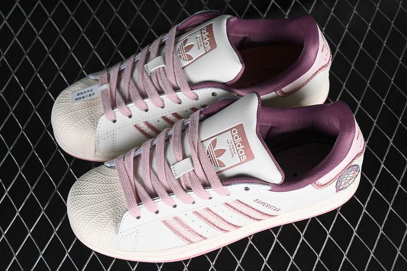 Superstar white pink lux