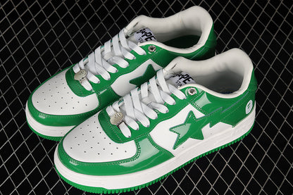 BAPE STA white green