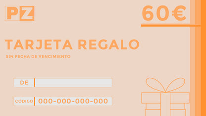 Tarjeta regalo