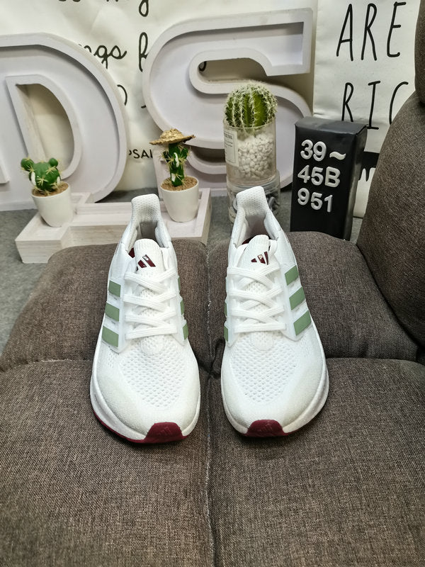 UltraBoost white mint