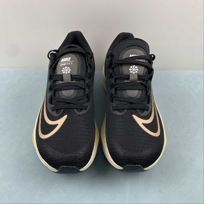 Zoom Fly 5 black gold